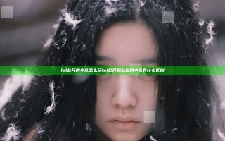 lol公开的小队怎么玩 lol公开和私密的小队有什么区别